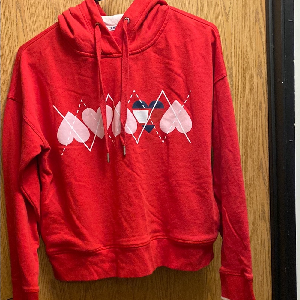 Red Heart Tommy Hilfiger Women's Hoodie